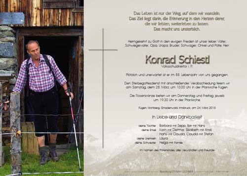 Parte von Konrad Schiestl