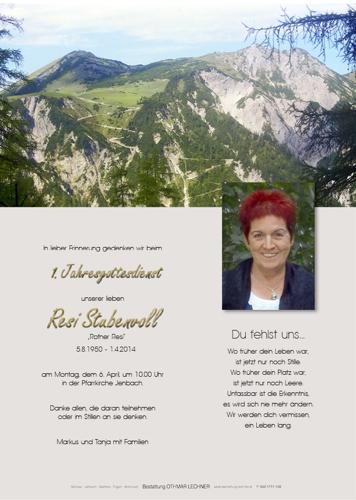 Parte von Theresia Stubenvoll