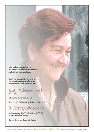 Parte von Volgger-Desch Edith