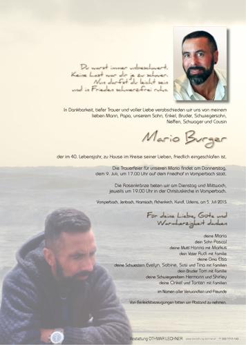 Parte von Mario Burger