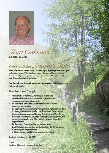 Parte von Kurt Widmann