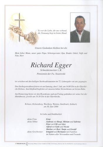 Parte von Richard Egger