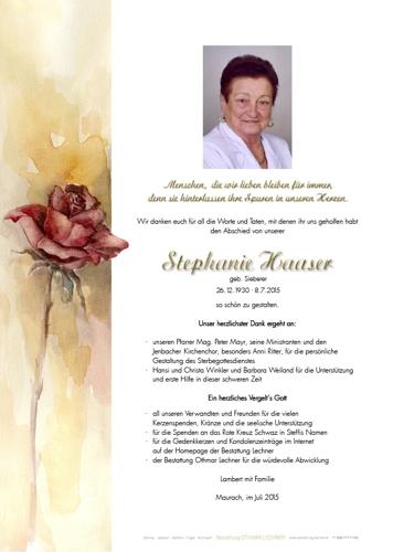 Parte von Stephanie Haaser