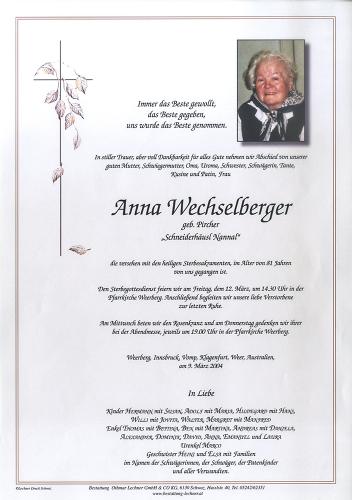 Parte von anna Wechselberger