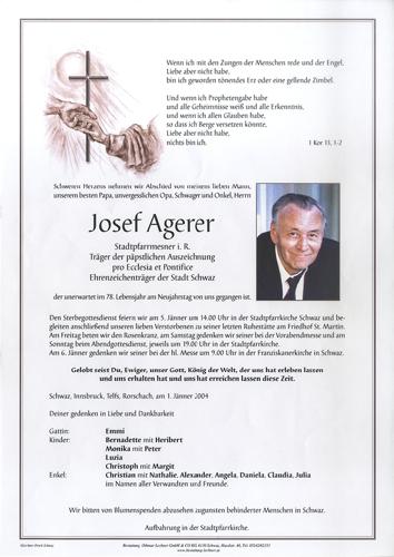 Parte von Josef Agerer