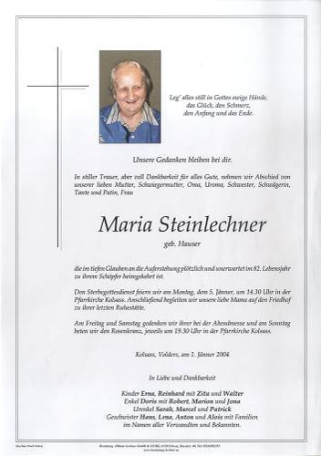 Parte von Maria Steinlechner