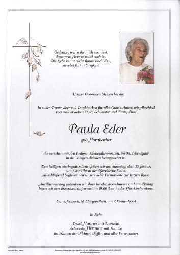 Parte von Paula Eder