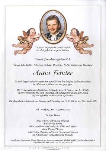 Parte von Anna-Elisabeth Fender