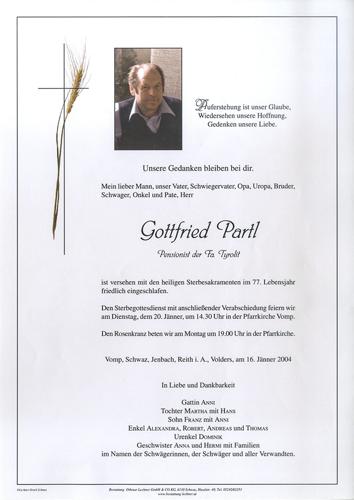 Parte von Gottfried Partl