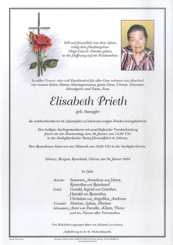 Parte von Elisabeth Prieth