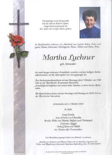 Parte von Martha Luchner