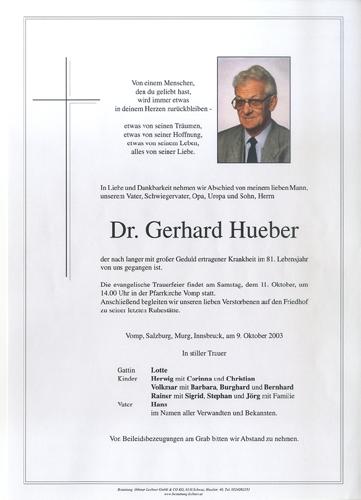 Parte von Gerhard Hueber