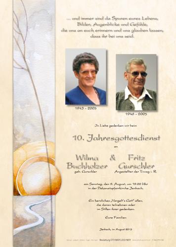 Parte von Fritz Gurschler