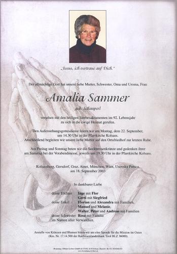 Parte von Amalia Sammer