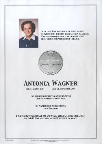 Parte von Antonia Wagner