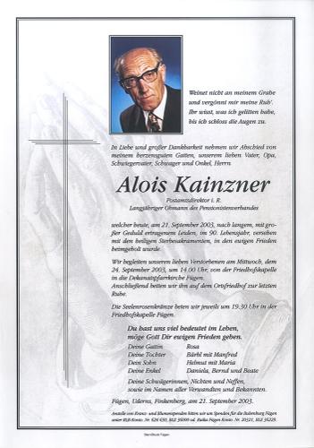 Parte von Alois Kainzner