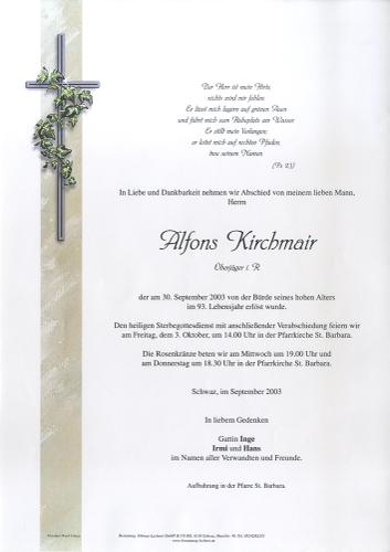 Parte von Alfons Kirchmair