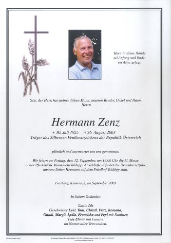 Parte von Hermann Zenz