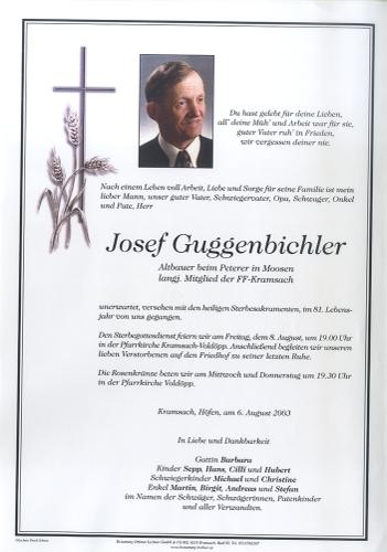 Parte von Josef Guggenbichler