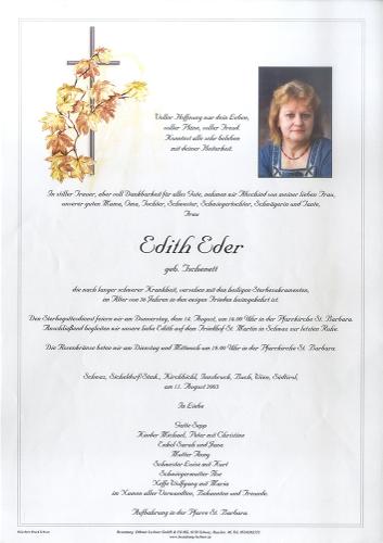Parte von Edith Eder