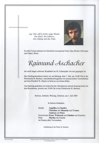 Parte von Raimund Aschacher