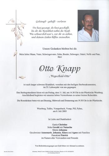 Parte von Otto Knapp