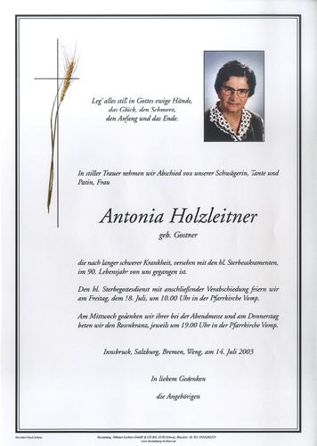 Parte von Antonia Holzleitner
