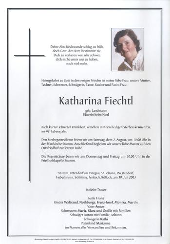 Parte von Katarina Fiechtl