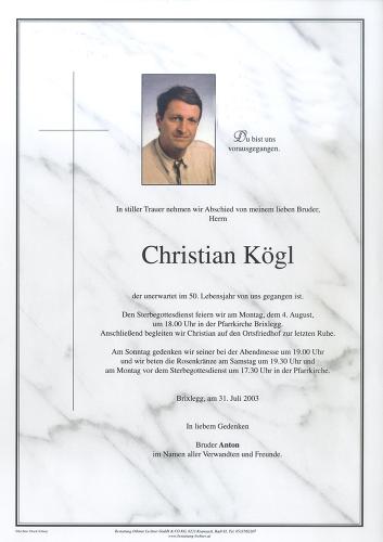 Parte von Christian Kögl
