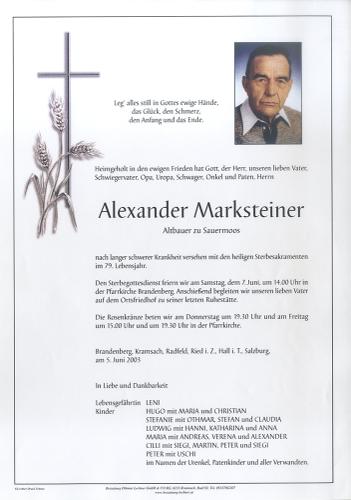 Parte von Alexander Marksteiner