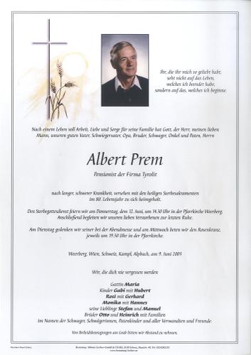 Parte von Albert Prem