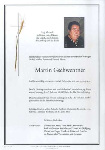 Parte von Martin Gschwentner