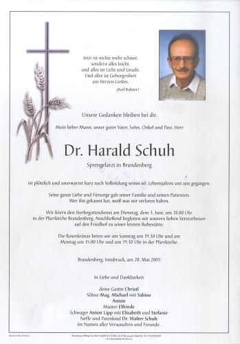 Parte von Harald Schuh