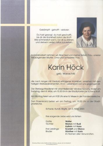Parte von Karin Höck
