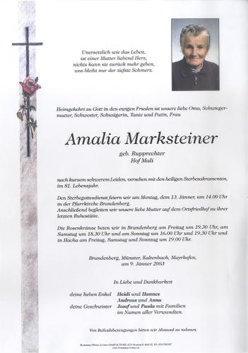 Parte von Amalia Marksteiner