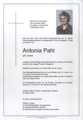Parte von Antonia Pahl