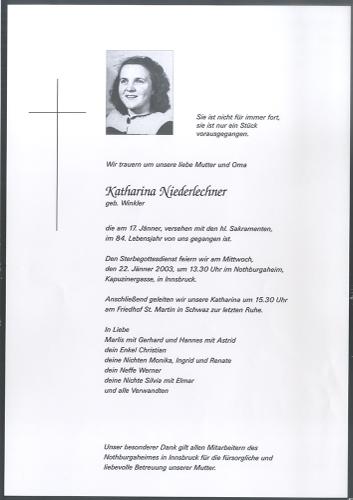 Parte von Katharina Niederlechner
