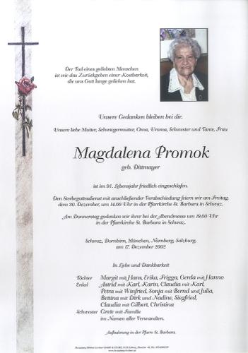 Parte von Magdalena Promok