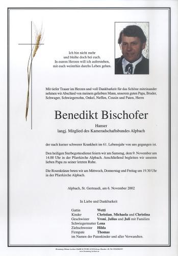 Parte von Benedikt Bischofer