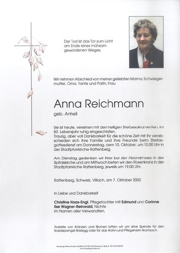 Parte von Anna Reichmann