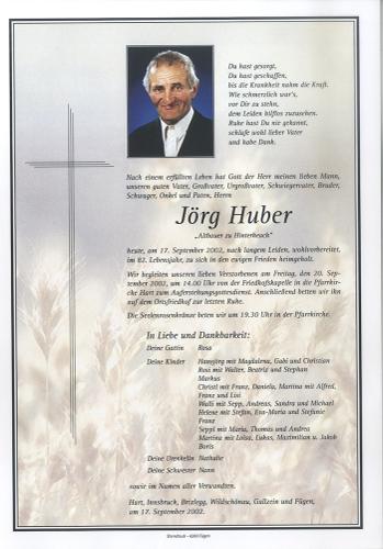 Parte von Georg Huber