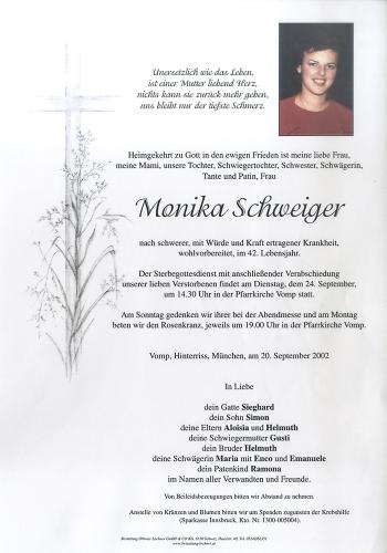 Parte von Monika Elisabeth Schweiger