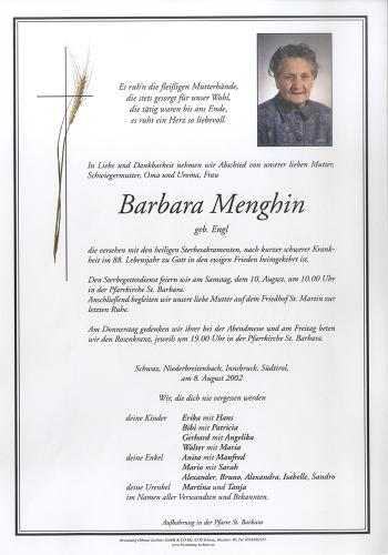Parte von Barbara Menghin
