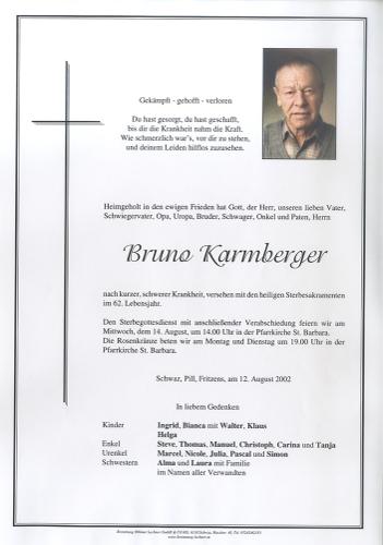 Parte von Bruno Karmberger