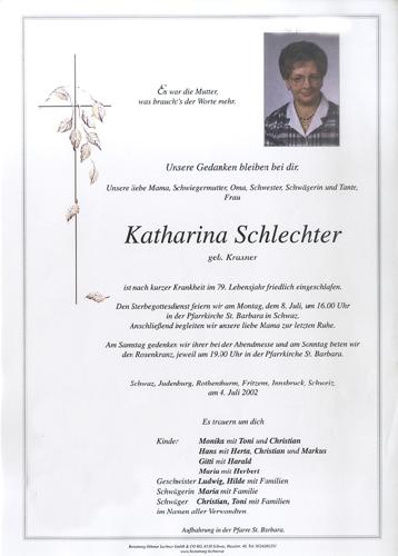 Parte von Katharina Schlechter