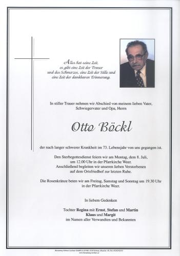 Parte von Otto Böckl