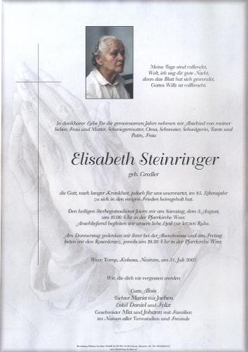 Parte von Elisabeth Steinringer
