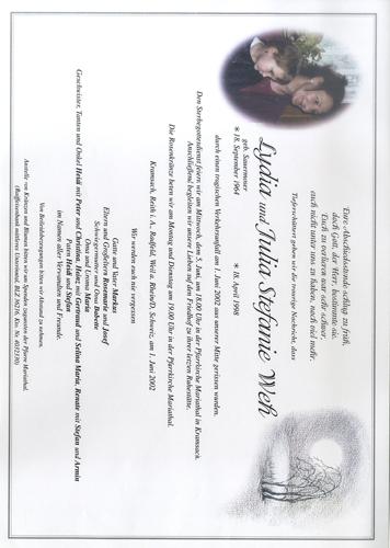 Parte von Julia Stefanie Weh