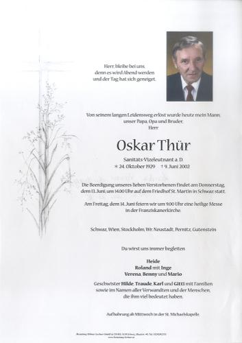 Parte von Oskar Thür