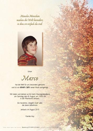 Parte von Marco Hoy